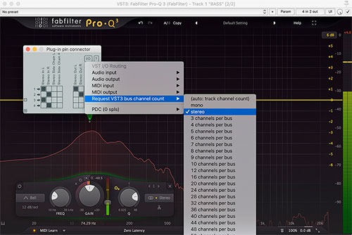 Как пользоваться «match EQ» в FabFilter Pro-Q при работе в Reaper?