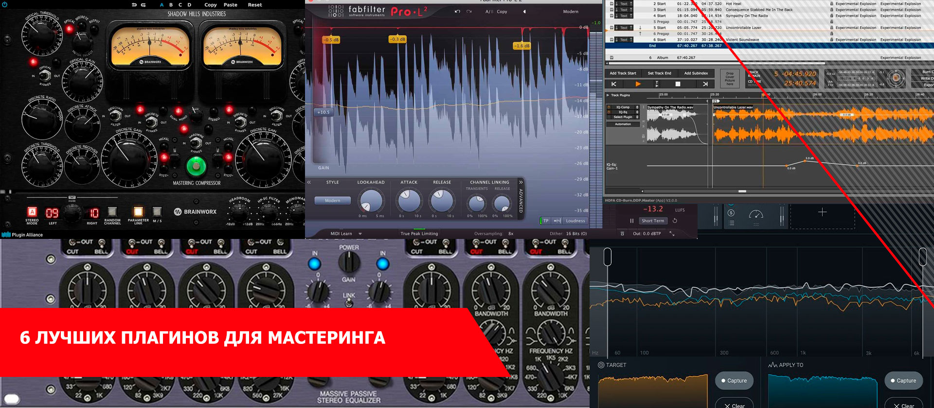 6 Лучших плагинов для мастеринга